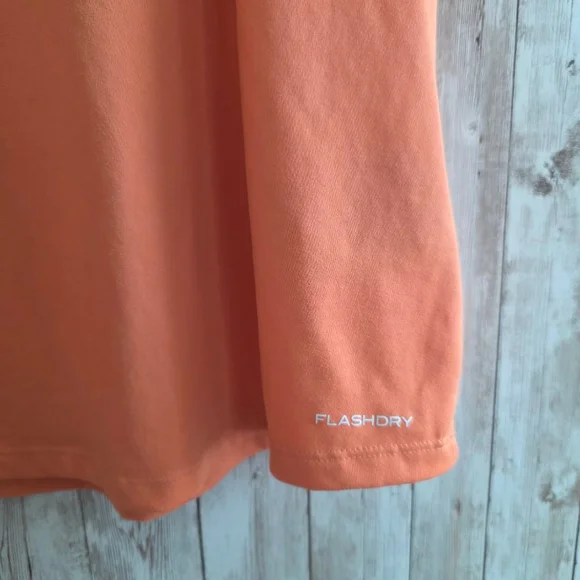 Women's The North Face Orange Short Sleeve Tee M - Picture 7 of 8
